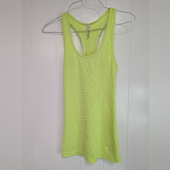 Under Armour Neon Yellow Tank Top - Picture 1 of 4